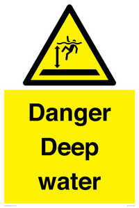 Danger Deep water